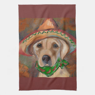 LABRADOR RETRIEVER TEA TOWEL