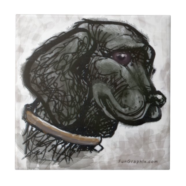 Labrador Retriever Tile (Front)