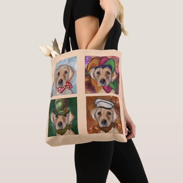 LABRADOR RETRIEVER            TOTE BAG (Close Up)