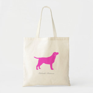 Labrador Retriever Tote Bag (pink version 1)