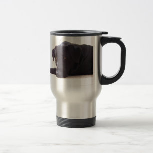 labrador retriever travel mug