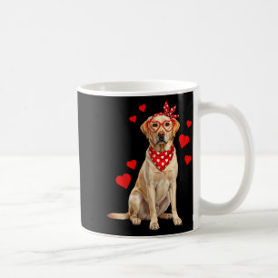 Labrador Retriever Valentines Day Dog Lover Heart  Coffee Mug