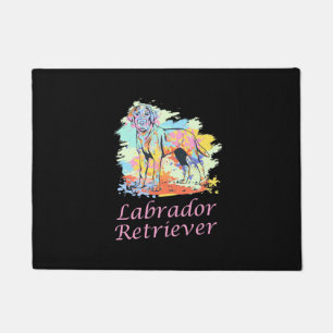 Labrador Retriever Watercolor Doormat