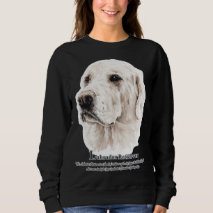 Labrador Retriever Watercolor Illustration Sweatshirt