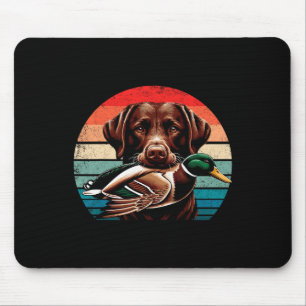 Labrador Retriever With Mallard Duck Hunting Mouse Mat