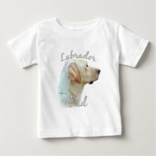 Labrador Retriever (yellow) Dad 2 Baby T-Shirt