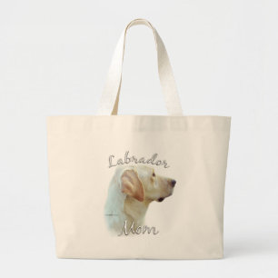 Labrador Retriever (yellow) Mum 2 Large Tote Bag