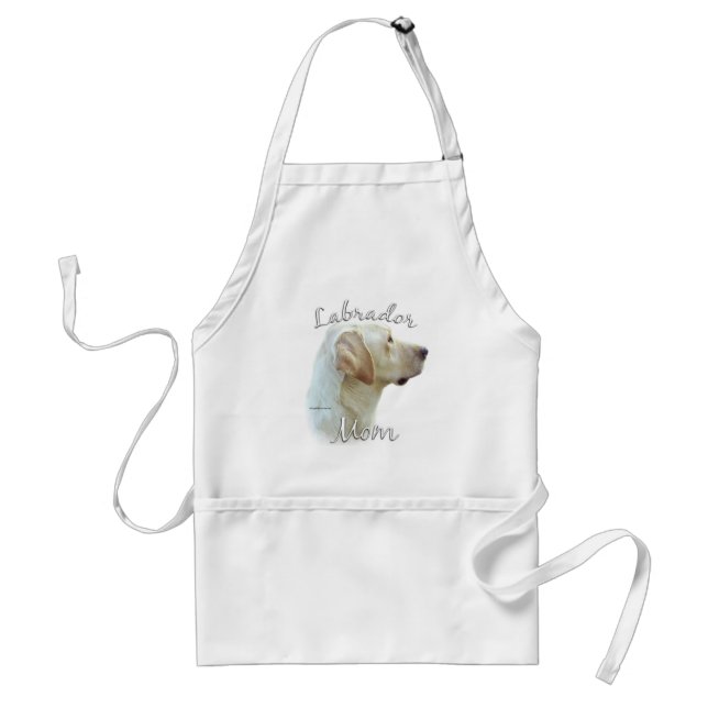 Labrador Retriever (yellow) Mum 2 Standard Apron (Front)