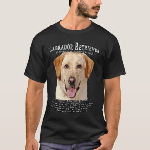 Labrador Retriever Yellow Owner Human Trainer T-Shirt