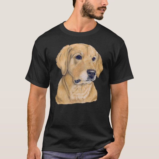 Labrador Retriever Yellow P T-Shirt (Front)