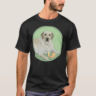 Labrador Retriever Yellow With Tennis Balls T-Shirt