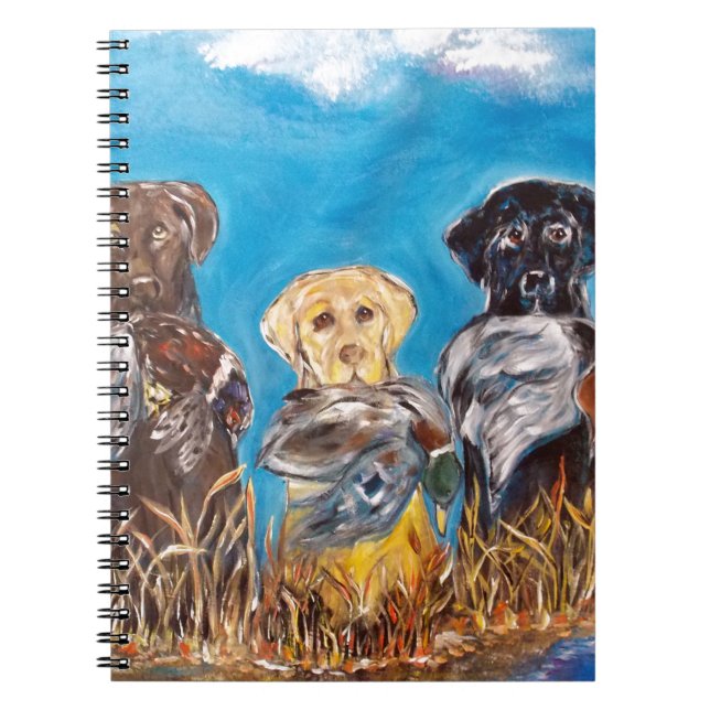 LABRADOR RETRIEVERS NOTEBOOK (Front)
