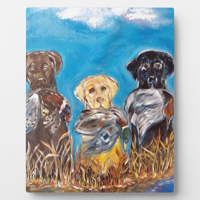 LABRADOR RETRIEVERS PLAQUE (Front)