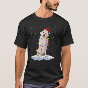 Labrador Retrievers Santa Hat Christmas Tree Chris T-Shirt