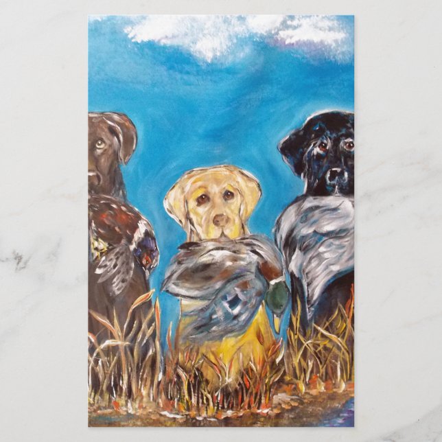 LABRADOR RETRIEVERS STATIONERY (Front)