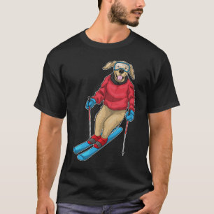 Labrador Skier Ski T-Shirt