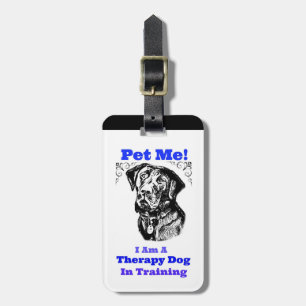 Labrador Therapy dog Tag