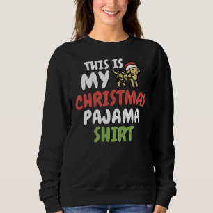 Labrador This Is My Christmas Pajama Sweatshirt
