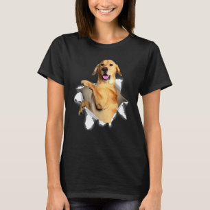 Labrador Torn Cloth Lab Retriever Dog T-Shirt
