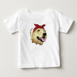 Labrador with Bandana Baby T-Shirt