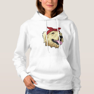 Labrador with Bandana Hoodie