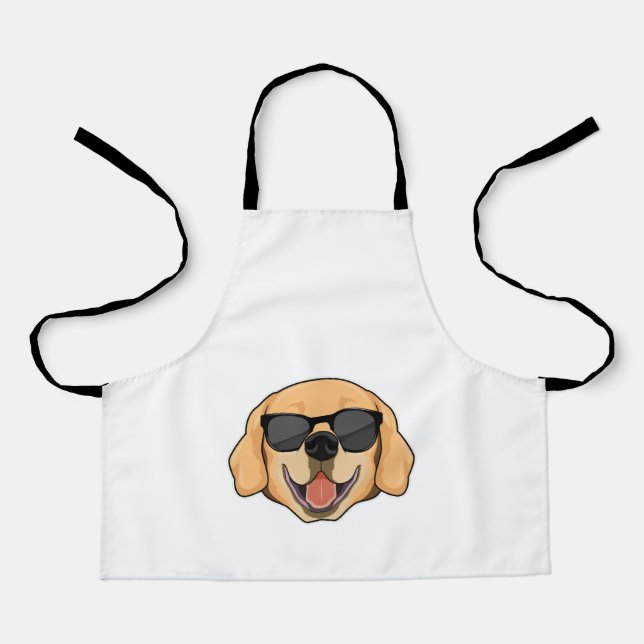 Labrador with Sunglasses Apron (Front)