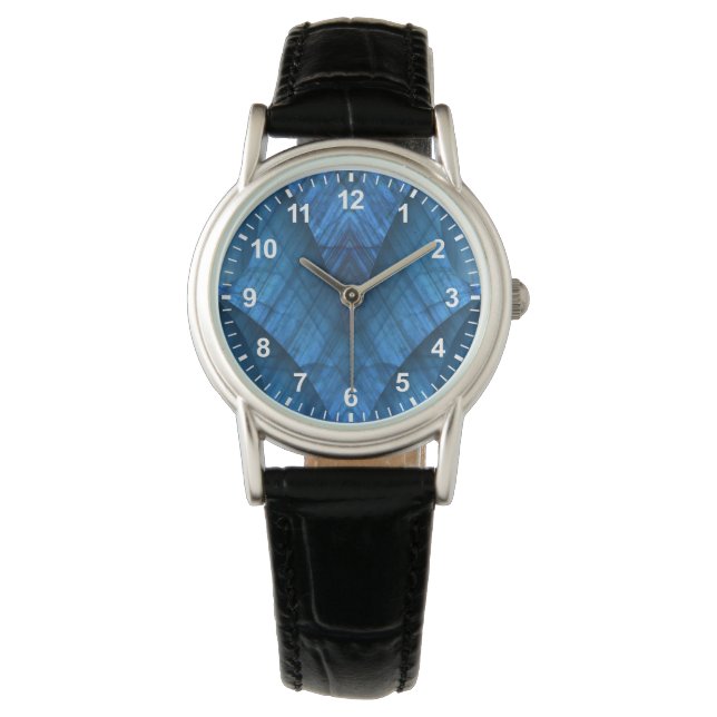 Labradorite Gems Blue Elegant Watch (Front)