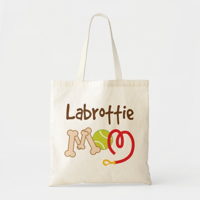 Labrottie Dog Breed Mum Gift Tote Bag (Front)