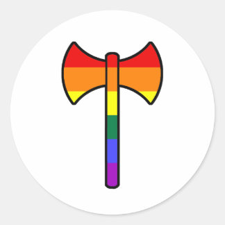 Labrys Classic Round Sticker