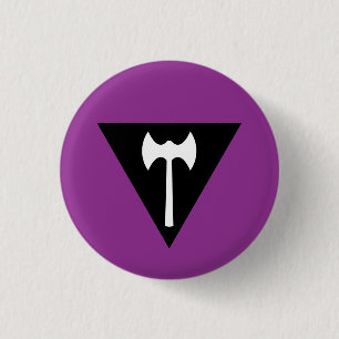 Labrys Lesbian Pride Flag Badge