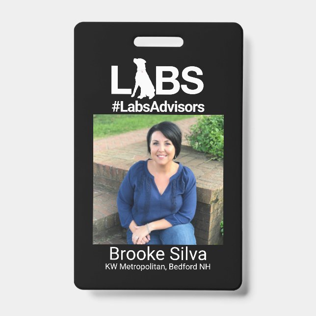 Labs Advisors Badge ID Badge (Front)