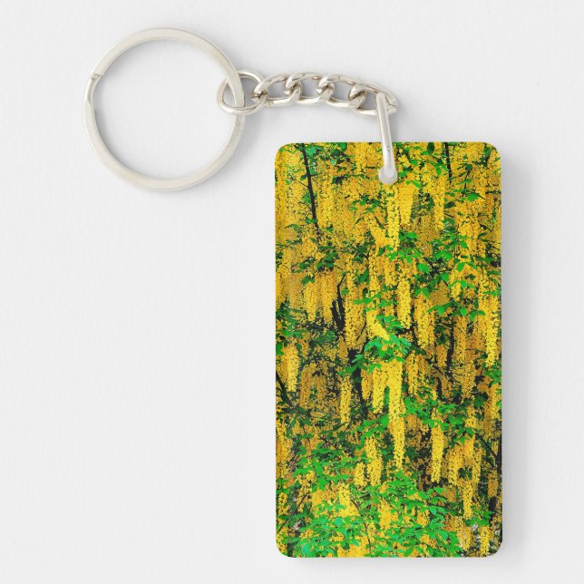 Laburnum alpinum key ring (Front)