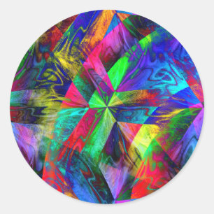 Labyrinth Classic Round Sticker