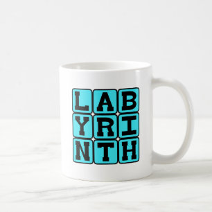 Labyrinth, Complicated Maze Coffee Mug