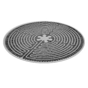 Labyrinth Cutting Board