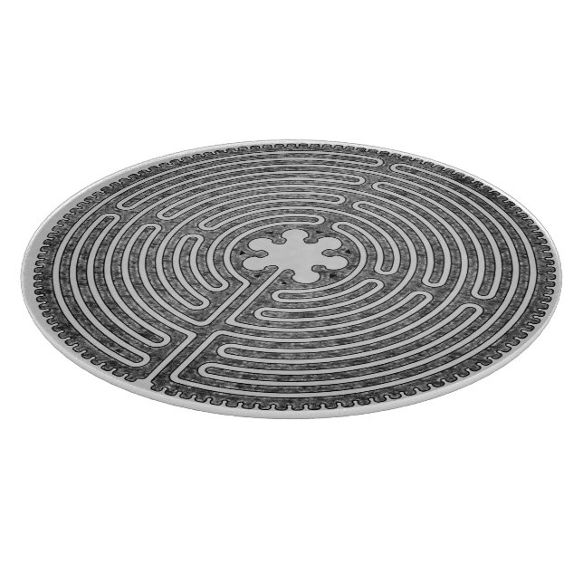 Labyrinth Cutting Board (Corner)