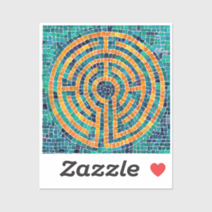 Labyrinth II 2"x2" Vinyl Sticker