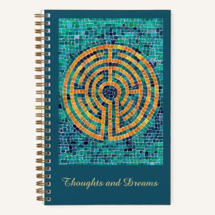 LABYRINTH II 5.5x8.5 Spiral Notebook