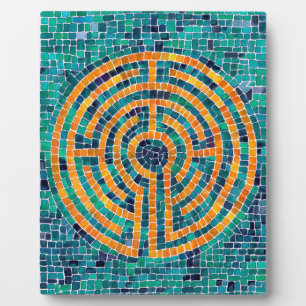 LABYRINTH II 8x10 Plaque with Easel
