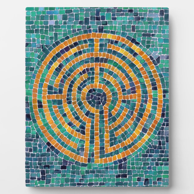 LABYRINTH II 8x10 Plaque with Easel (Front)