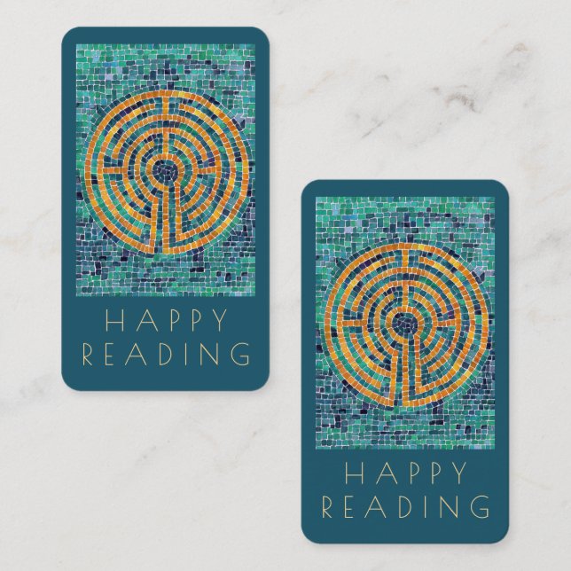 LABYRINTH II Bookmark - 3.5x2 Card + Text (Front/Back)