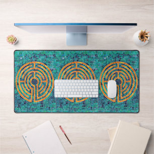 LABYRINTH II Office Studio Desk Mat 