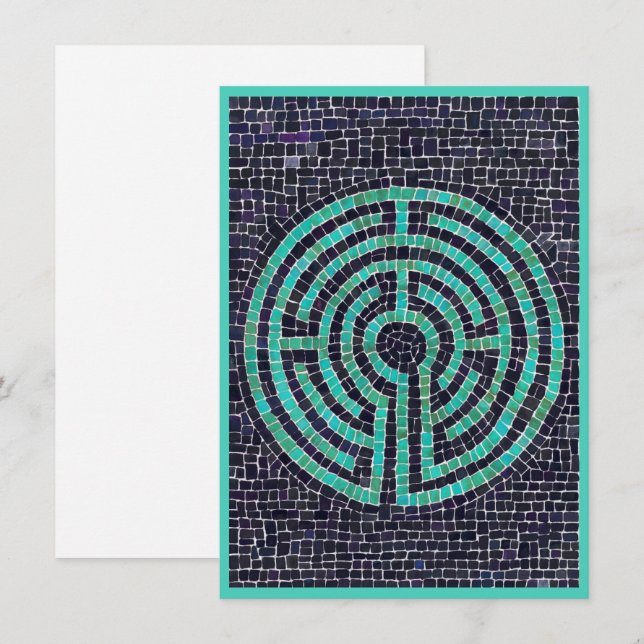 LABYRINTH III 4.5x6.25 Flat Card II (Front/Back)