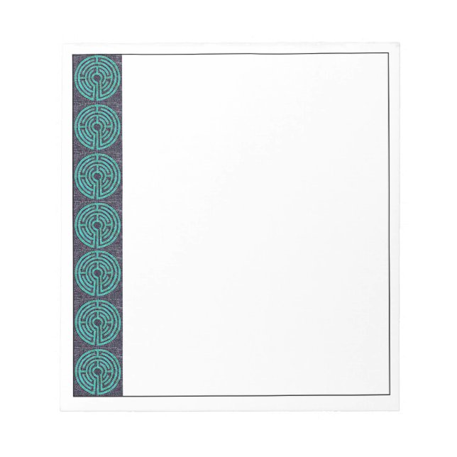 LABYRINTH III 5.5"x6" Notepad  (Front)