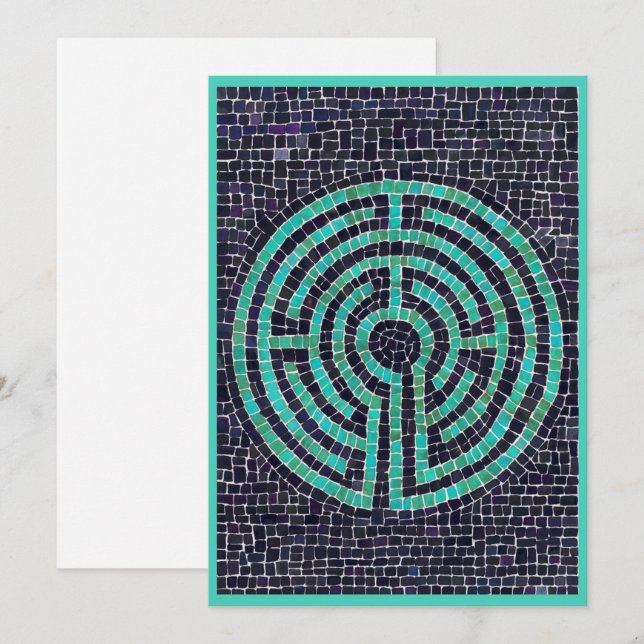 LABYRINTH III 5x7 Flat Card II (Front/Back)