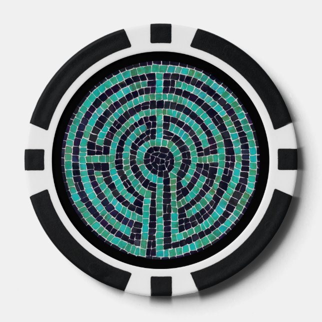 LABYRINTH III Poker Chips (Front)