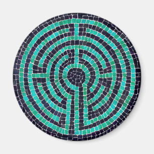 LABYRINTH III Round Magnet