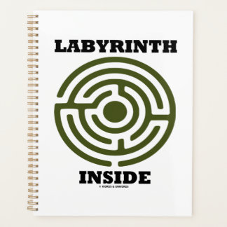 Labyrinth Inside Psyche Psychological Humour Planner