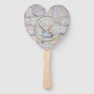 Labyrinth It’s Only Forever Wedding Owl Hand Fan