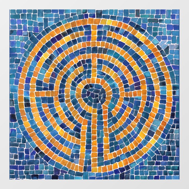 LABYRINTH IV 12x12 Window Cling (Sheet)